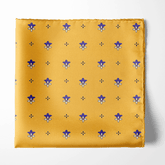 BUMBLEBEE SILK POCKET SQUARE (LUXE COLLECTION)